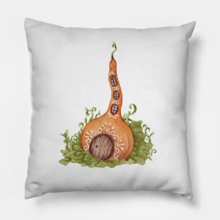 Pumpkin Fairy House Pillow