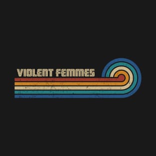 Violent Femmes - Retro Sunset T-Shirt