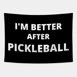 Funny Pickleball Tapestry