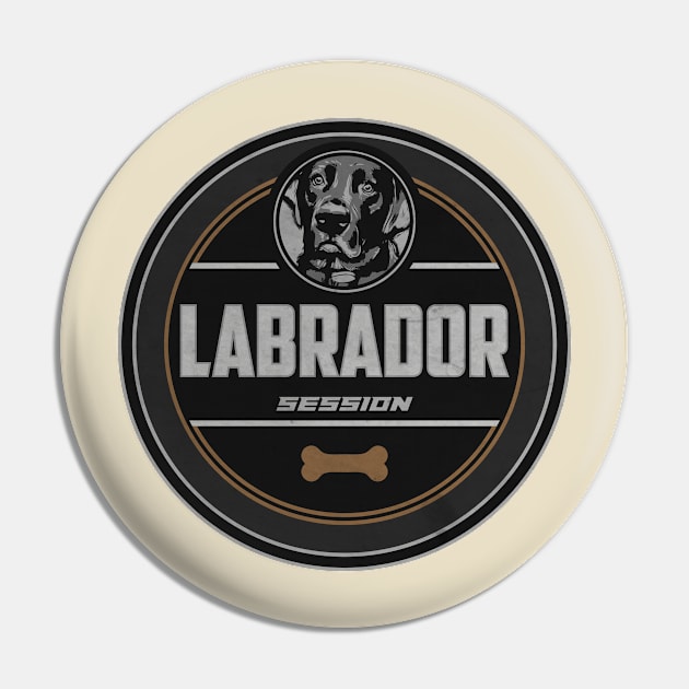 Labrador Session Pin by CTShirts