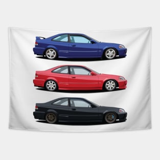 Civic Si and Friends Tapestry