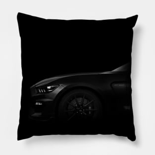 Ford Mustang GT350 - black 2 Pillow