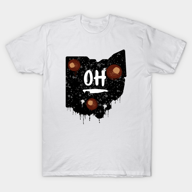 Discover Ohio Buckeye Graffiti - Ohio State - T-Shirt