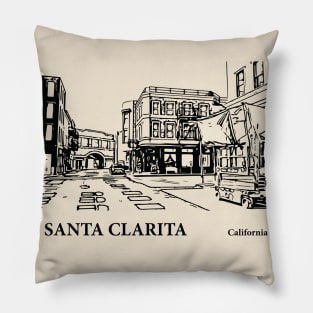 Santa Clarita - California Pillow