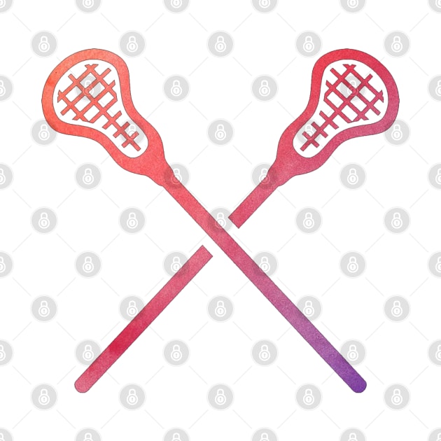 Lacrosse Stick Multicolored by hcohen2000