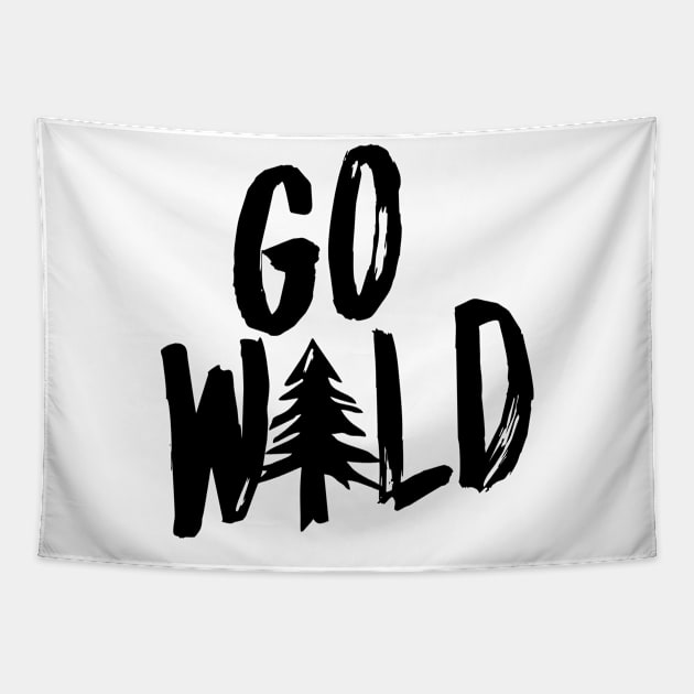 Go Wild Tapestry by CGAINSTUDIO