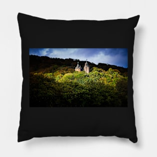 Castell Coch#4 Pillow