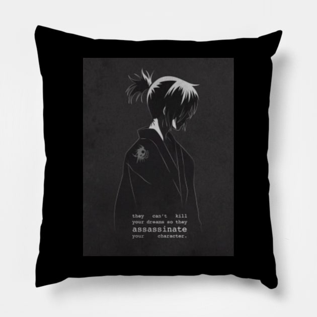 Samurai Pillow by luciyamazaki