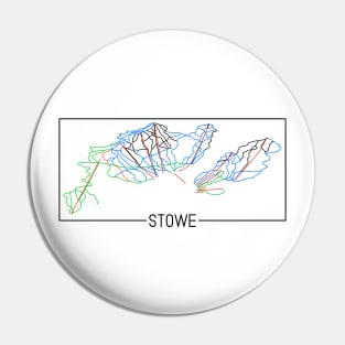 Stowe Trail Rating Map Pin