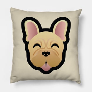 Fawn French Bulldog Pillow