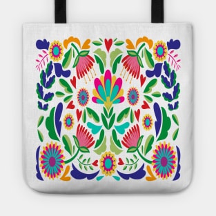 Mexican floral colorful vibes Tote