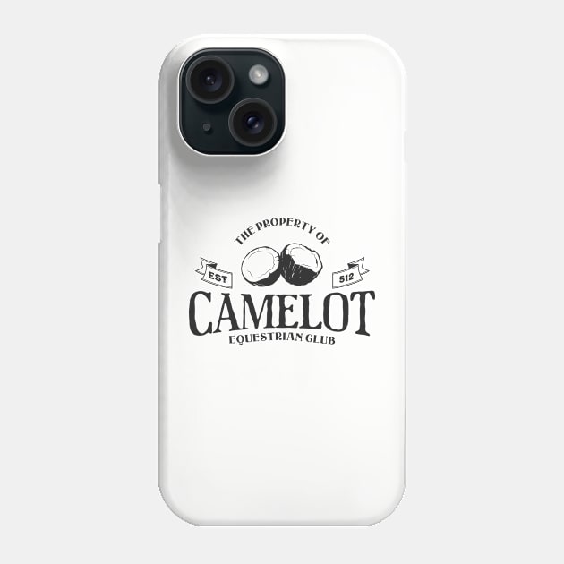 Property Of Camelot Equestrian Club Phone Case by Three Meat Curry