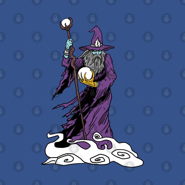 cloud wizard man by Lambdog comics!