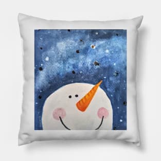 Falling snowflakes Pillow