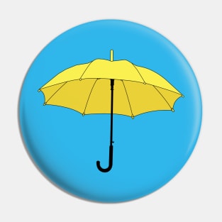 Yellow Umbrella Pin