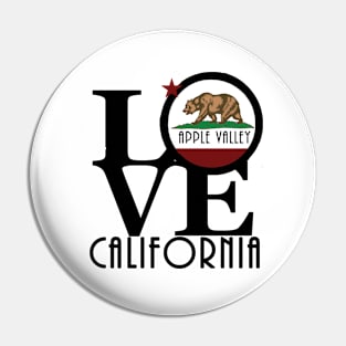 LOVE Apple Valley California Pin