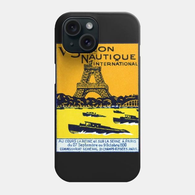 1930 Paris Boat Show Phone Case by historicimage