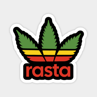 Rasta Leaf Magnet