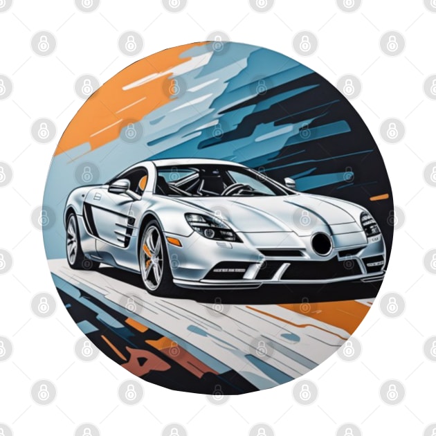 Mercedes SLR McLaren pastel colours design by Auto-apparel