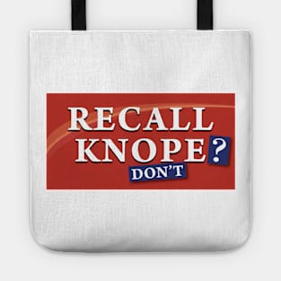 Recall Knope? Don't! Tote