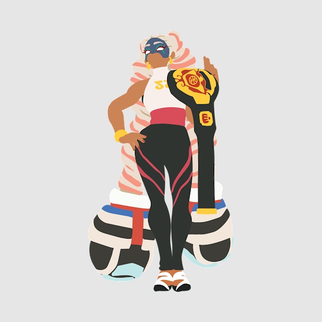 Minimalist Champion Twintelle by Blitzitron25