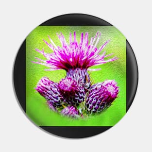 Flower of Scotland Pin