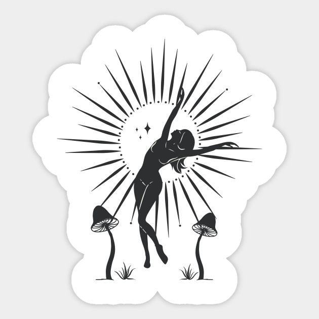 Dancing Sun Goddess Goddess Aufkleber Teepublic De