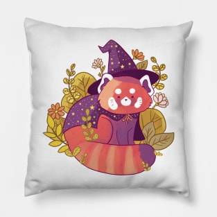 Wizard red panda Pillow