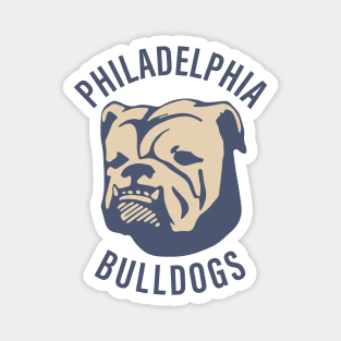 Defunct Philadelphia Bulldogs Football 1965 Magnet