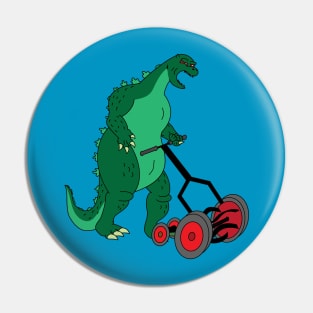 Godzilla on his day off Pin