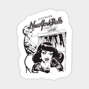 black new york dolls Magnet