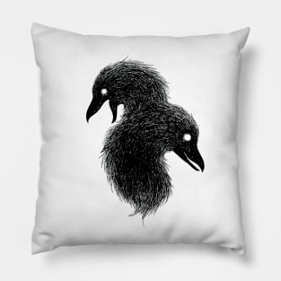 Huginn and Muninn Pillow