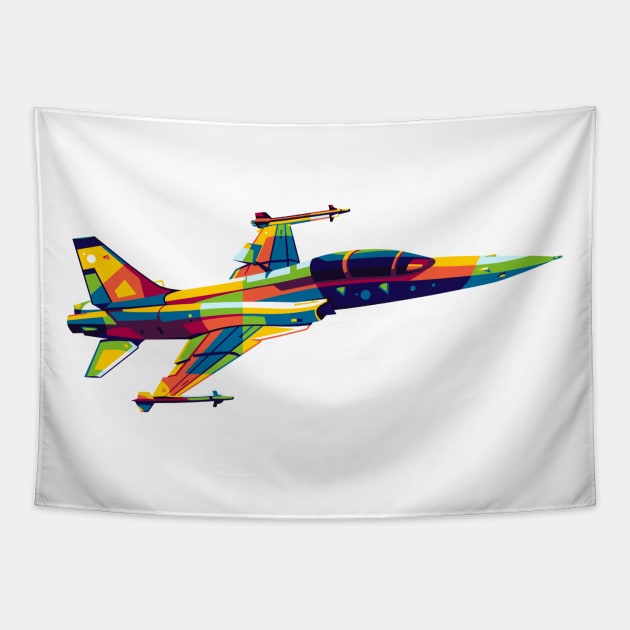 F-5E/F Tiger II Light Aircraft Tapestry by wpaprint