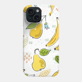Bananas and Pears Phone Case
