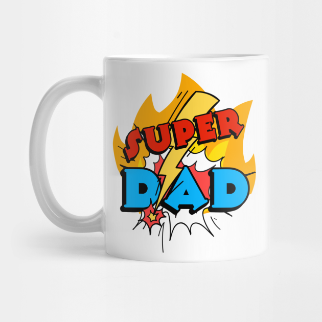 super dad mug