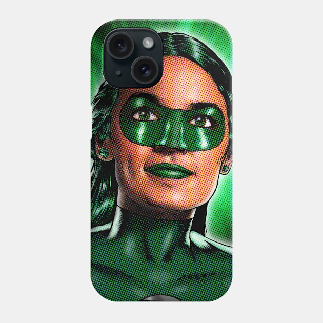 AOC Lady Lantern Phone Case by ArlenSchumer