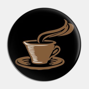 Coffee Cup:) Pin