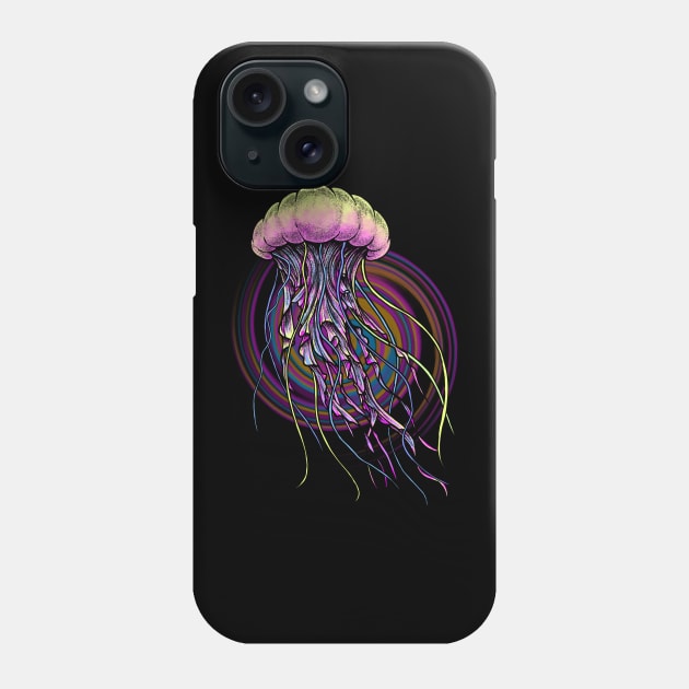 Jellyfish Phone Case by Tuye Project