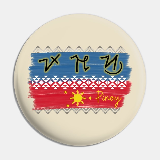 Surat Hanunuo word 'Pinoy' (Filipino) Pin by Pirma Pinas