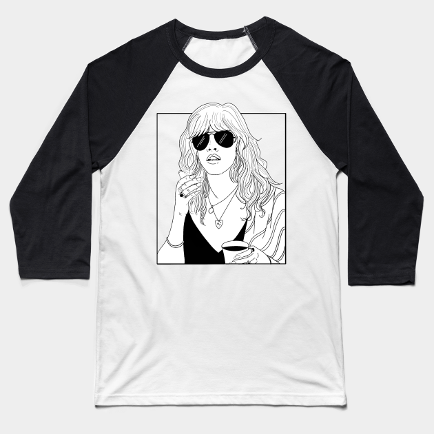 stevie nicks baseball tee