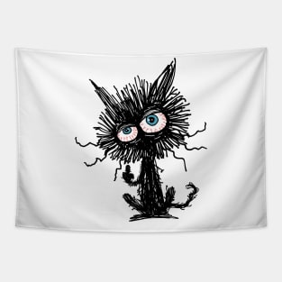 Cattitude is Everything: Embrace Your Inner Chill with 'I'm Fine' Cat Design Tapestry