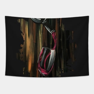 Fine Wine Tapestry