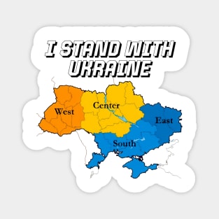 I STAND WITH UKRAINE Magnet