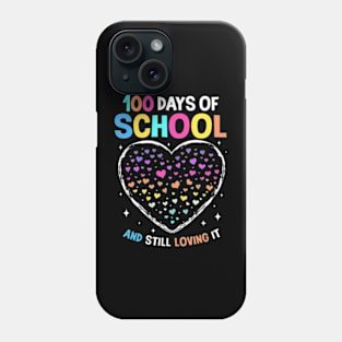 100Th Day Of School Boys Girls 100 Days Of School Teacher Phone Case