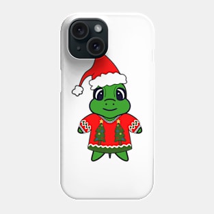 UGLY Christmas Sweater Turtle Phone Case