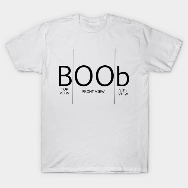 Boobs Drawing: Men's and Women's Tee Shirts and Tank Tops: Comical