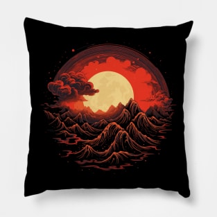 Japanese Art Style Pillow