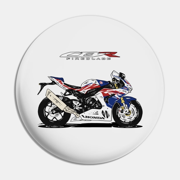 CBR1000RR-R Fireblade SP Pin by Hilmay