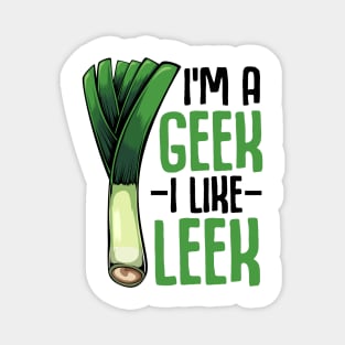 Leek Vegan Magnet