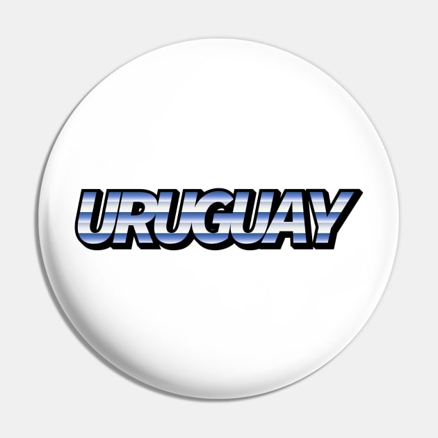 Uruguay Pin by Sthickers